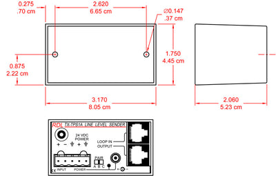 RDL TX-TPS1A twisted pair sender