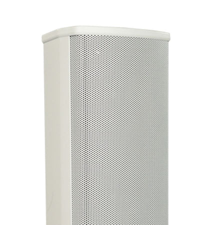 Høyttaler Søyle 40W EN-54, IP66, Hvit, 8x3,5", 2-Veis