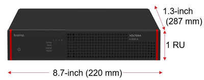 Biamp Voltera A 600.2 forsterker