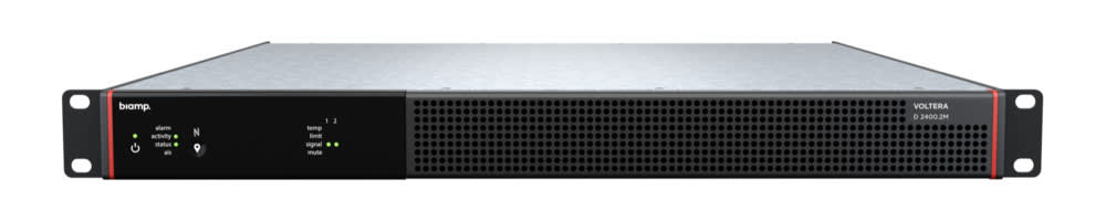 Biamp Voltera D 2400.2M forsterket høyttalerkontroller