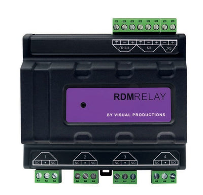 Visual Productions RDM Relay kontakt