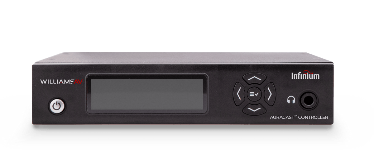 Auracast Infinium Controller & Sender, DANTE, 3m Catkabel