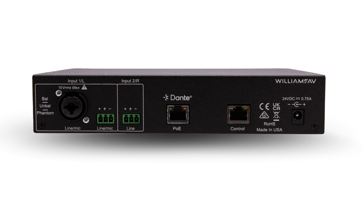 Auracast Infinium Controller & Sender, DANTE, 3m Catkabel