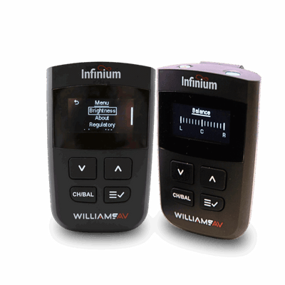 Auracast Infinium Mottager Flerkanals. m/OLED skjerm