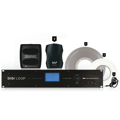 Williams Sound DL210 hørselsslynge SYS2 sort