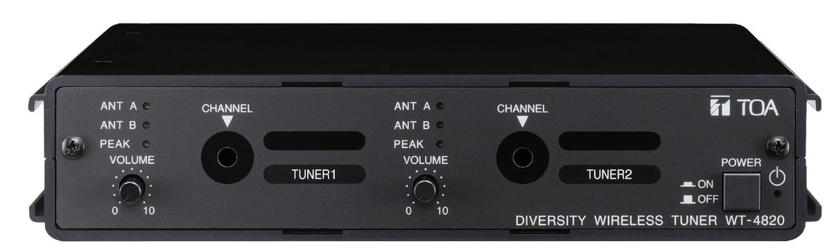 TOA WT-4820 trådløs mottaker-chassis sort
