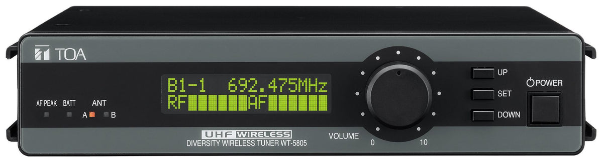 TOA WT-5805-G01 trådløs tuner sort