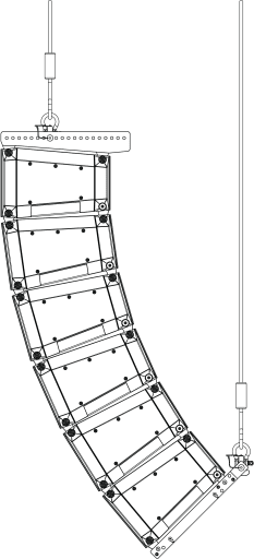 Electro-Voice X12TC-GRID riggingsgitter