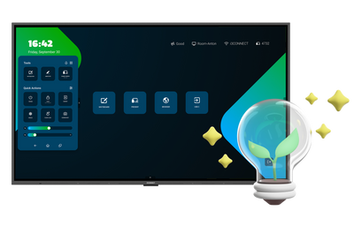 i3CONNECT Aspen 4 75" interaktiv berøringsskjerm