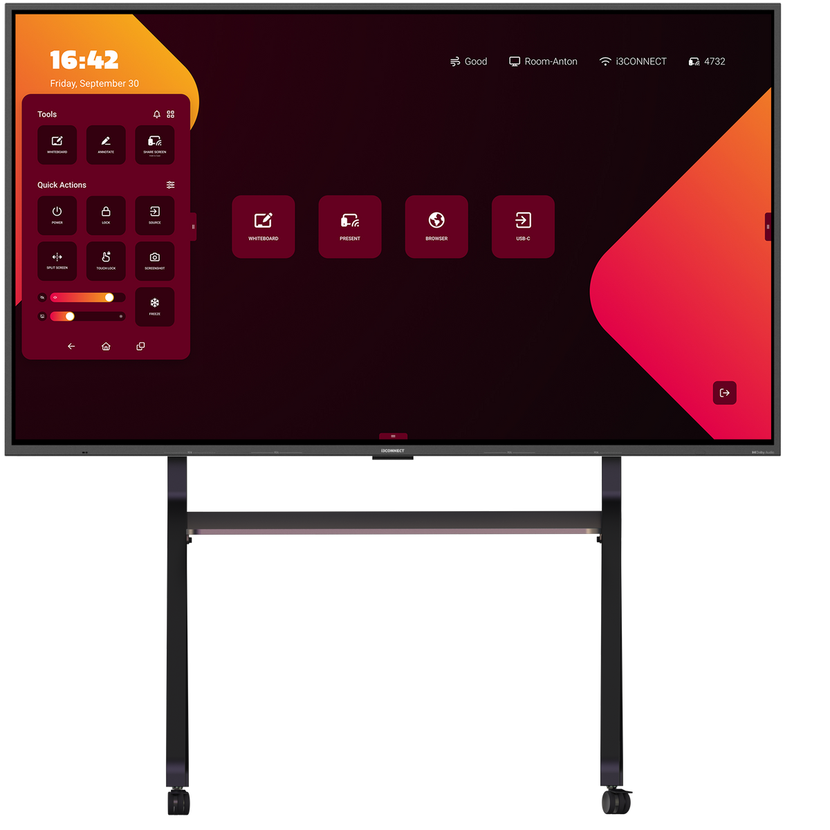 i3-Technologies Aspen 4 86" interaktiv skjerm