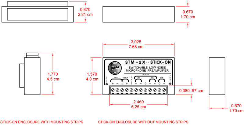 RDL STM-2X mikrofon-forforsterker